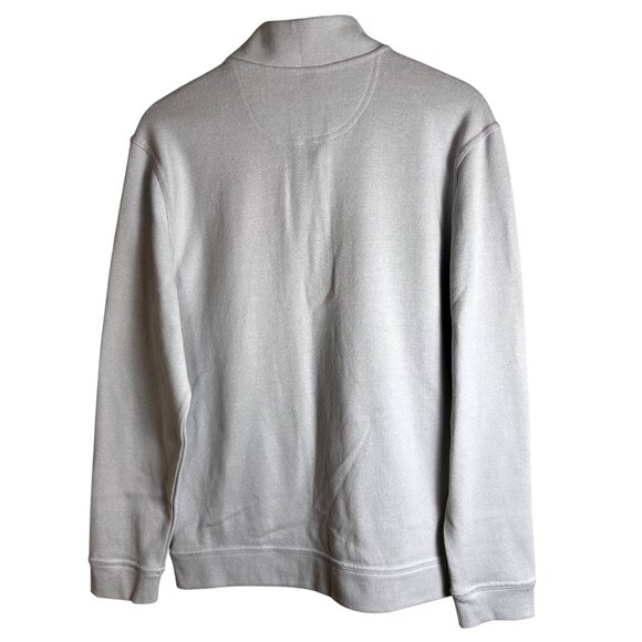 Walter Hagen Mens Clubhouse Midweight 1/4 Zip Golf Pullover Sweater L/Gray Sz S - Picture 3 of 11
